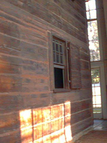Rufus Putnam's home in Marietta,  OH,  now completely enclosed in the Campus Martius Museum, Marietta, Ohio